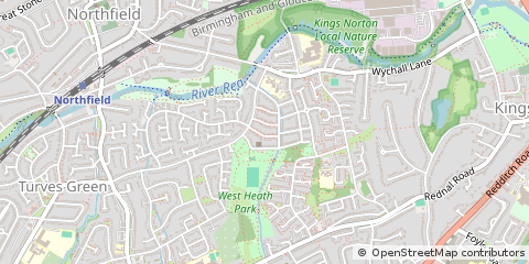 Map of Birmingham