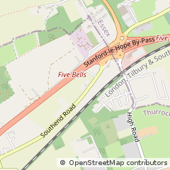 Map of Stanford-LE-Hope, Essex