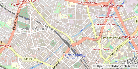 Map of Birmingham