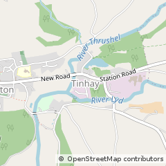 Map of Lifton, Devon