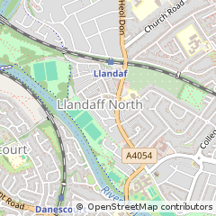 Map of Cardiff