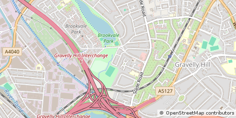 Map of Birmingham
