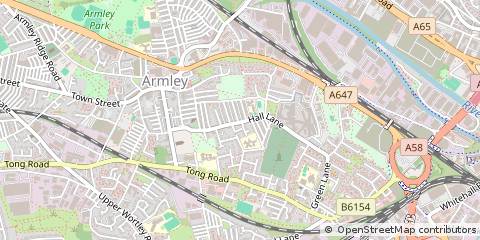 Map of Leeds