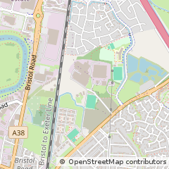 Map of Bridgwater, Somerset