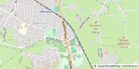 Map of Ilkley