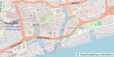 Map of Hull