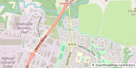 Map of Bellshill