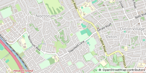 Map of Prenton, Merseyside