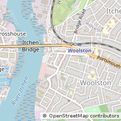 Map of Southampton, Hampshire