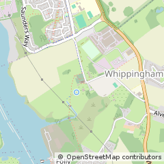 Map of East Cowes, Isle of Wight