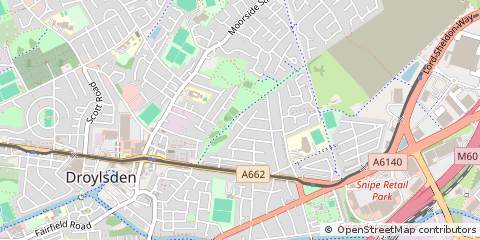 Map of Manchester
