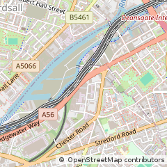 Map of Manchester