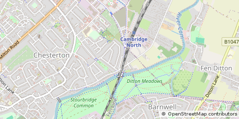 Map of Cambridgeshire