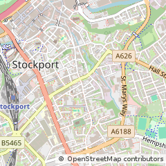 Map of Stockport