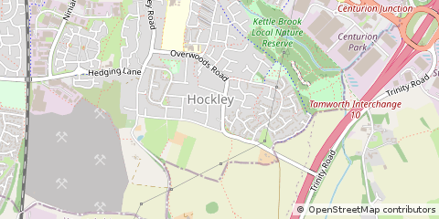 Map of Tamworth