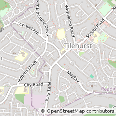 Map of Reading, Berkshire