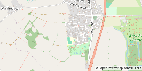 Map of Bedford