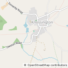 Map of Oakham, Rutland