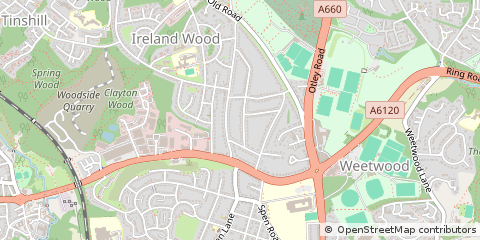 Map of Leeds