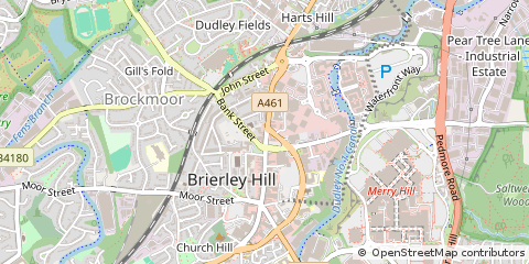 Map of Brierley Hill