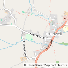 Map of Malmesbury, Wiltshire