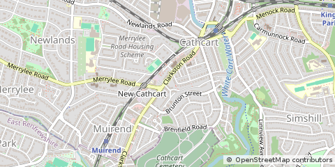 Map of Glasgow