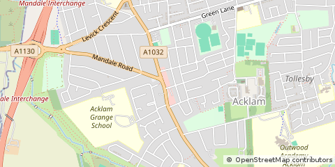 Map of Middlesbrough