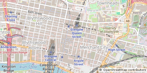 Map of Glasgow