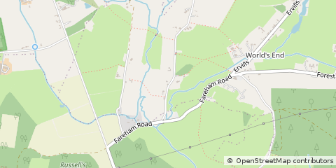 Map of Waterlooville, Hampshire