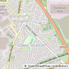 Map of Swindon, Wiltshire
