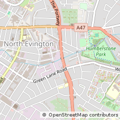 Map of Leicester