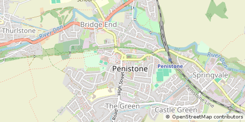 Map of Sheffield