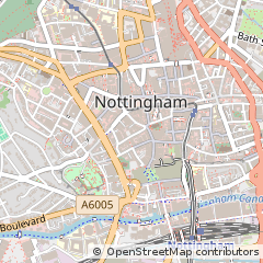 Map of Nottingham