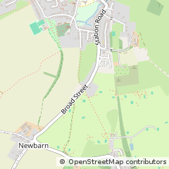 Map of Folkestone, Kent