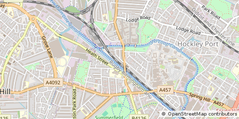 Map of Birmingham