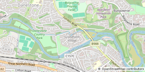 Map of Aberdeen