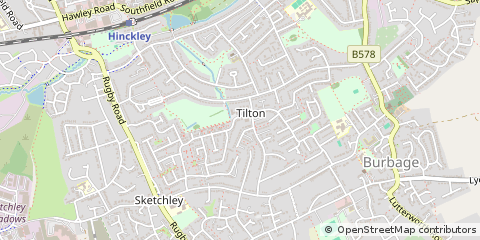 Map of Hinckley