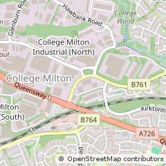 Map of Glasgow