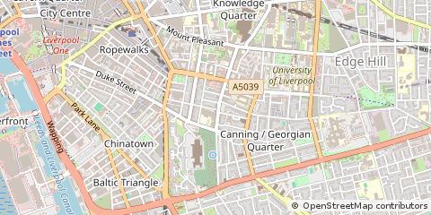 Map of Liverpool