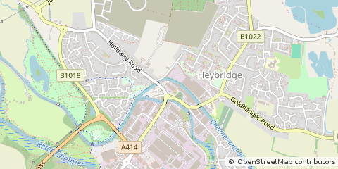 Map of Maldon, Essex