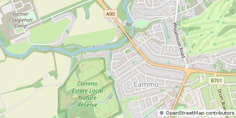 Map of Edinburgh, Midlothian