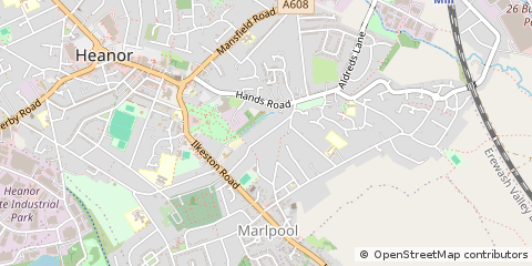 Map of Heanor