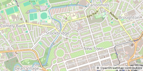 Map of Edinburgh