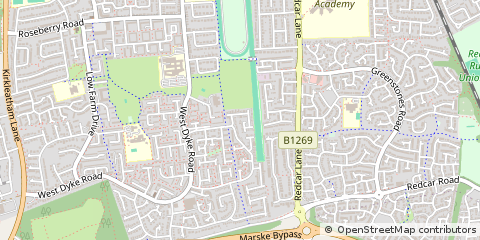 Map of Redcar
