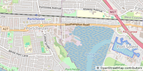 Map of Portsmouth, Hampshire