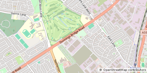 Map of Liverpool, Merseyside