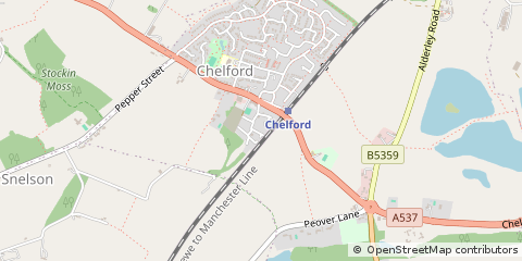 Map of Macclesfield