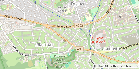 Map of Edinburgh