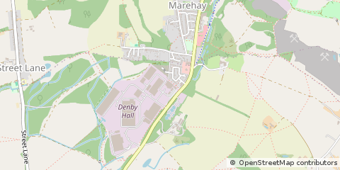 Map of Ripley, Derbyshire