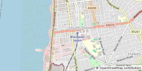 Map of Blackpool